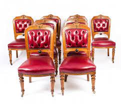 An upholstered victorian armchair is something that indisputably adds an intriguing aesthetic to any interior. Antique Set 8 English Ref No 09943 Regent Antiques