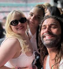 Jonathan Van Ness is giving us a peek inside the VIP tent at night 1 of  Taylor Swift's Eras Tour in London with Tay's BF Travis Kelce, Nicola  Coughlan, Cara Delevingne, Salma