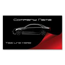 Automotive Business Card Zazzle Com Red Business Cards Business Cards Cool Business Cards