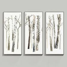 Framed Birch Tree Wall Art Fresh Birch Art Ballard Designs In 2020 Ballard Designs Wall Art Designs Frame Wall Decor