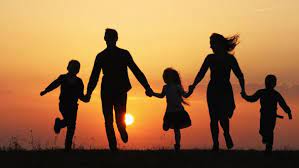 Find over 100+ of the best free family hands images. Silhouettes Of Family Holding The Hands And Running In The Meadow During Sunset By Alex Marina