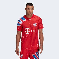 Immer die richtige wahl für sport, freizeit & stadionbesuch. Adidas Fc Bayern Munchen Human Race Trikot Rot Adidas Deutschland