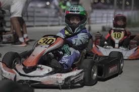 A dream come true moment for first time bambino racer Max Trinidad