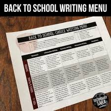 Need A Writing Activity For Older Students That Is Unique Easy To Differentiate And Accomplishes Sever Back To School For Teens Back To School Writing Skills