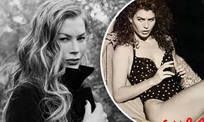 Carré otis (left) and helena christensen at the venus fashion awards at the tunnel in new york in 1994. Vogue Supermodel From The 90s And Mickey Rourke S Ex Wife Carre Otis Is Grey Daily Mail Online