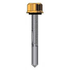 Faynot Vis Tetalu P13 5 5x35mm Tk12 Rondelle Pour Fixation De Bardage Bacs Acier Nervures Sur Panne Acier Epaisse 100 Pieces Distriartisan