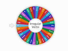 The english language has many irregular verbs, approaching 200 in normal use—and significantly more if prefixed forms are counted. Irregular Verbs Wheel Random Wheel