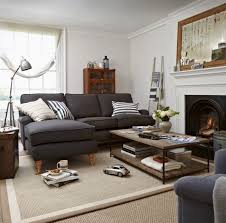 How To Furnish Your Living Room With Chaise Sofa Blue Sofa With Chaise Lounge Eclectic Li Eclectic Living Room Charcoal Sofa Living Room Living Room Grey