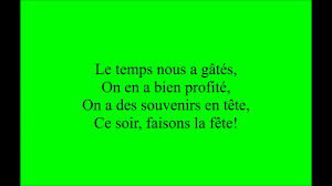 • dieu pourra vous montrer par d'importants bienfaits que sa parole est stable et ne trompe jamais (rac. Trois Cafes Gourmands A Nos Souvenirs Lyrics Youtube