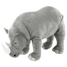 Ikea Djungelskog Soft Toy Rhino It S Said That Rhinos Are Really Stubborn And Wise Maybe That S Why They Ve Been On Earth For 60 Mi Soft Toy Toys Rhino