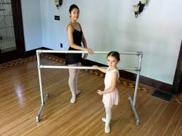 I went online in search of a free standing ballet barre for her and found the prices and the reviews all over the board. Diy Freestanding Ballet Barre For Any Age Height And Skill Level Simplified Building