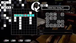 Crossword puzzles are for everyone. Persona 5 Royal Crossword Puzzle 23 Date 9 19 Youtube