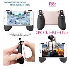 Tsingo L1r1 Trigger Fire Shooter Button Aim Key For Pubg Mobile Game Gamepad Controller Joystick For Iphone Xs Max Android P Android Phone Mobile Game Joystick