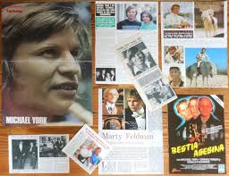 MICHAEL YORK spain clippings 1970s magazine articles photos poster cinema  actor