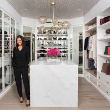 Build a program which presents hanging area for apparel, storage. This Chic Closet Is Filled With Hidden Storage Tricks