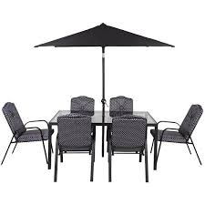 We also offer curbside pickup and local delivery at most locations. Armadale 8 Piece Cushion Dining Set Glass Dining Set Outdoor Patio Set Dining Set
