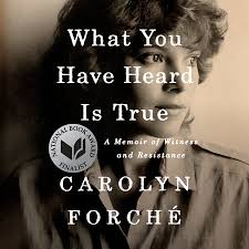 These range from fighting crime with law enforcement agencies, to preventing financial fraud and even saving lives. What You Have Heard Is True By Carolyn Forche Penguin Random House Audio