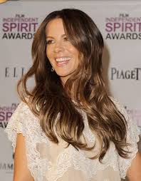 Want to discover art related to katebeckinsale? Kate Beckinsale Beautiful Long Layered Hairstyles Popular Haircuts
