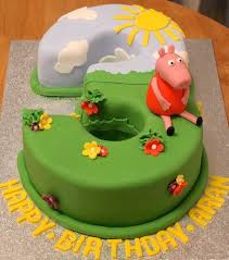 Peppa Pig Third Birthday Cake Kindergeburtstag Essen Kuchen Kuchen Ideen Kuchen Kindergeburtstag