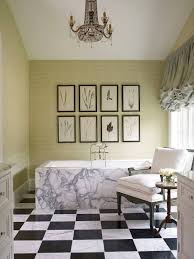 This bright neutral gives bathrooms a clean look and a calming atmosphere. Decorating Your Bathroom Walls 15 Wall Art Ideas That Wow