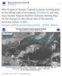 Posted aug 04, 2021 there are three tropical waves being monitored in the atlantic as of wednesday. National Hurricane Center To Issue Tropical Weather Outlooks In May 47abc
