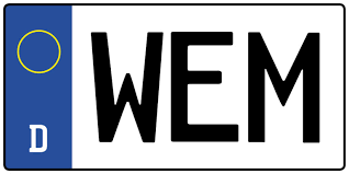 Wi Wofur Steht Das Kennzeichen Wi Autokennzeichen Info