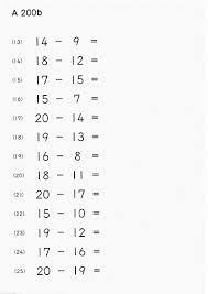 Kumon Math Free Printable Worksheets Matematica Calculo Mental