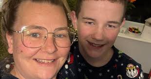 Mum, 37, was at work