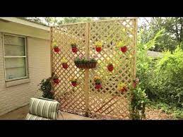 Maybe you would like to learn more about one of these? Diy Lattice Privacy Wall Youtube