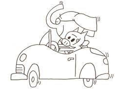 Elephant Piggie Coloring Sheet Let S Go For A Drive By Mo Willems Piggie And Elephant Elephant Coloring Page Mo Willems
