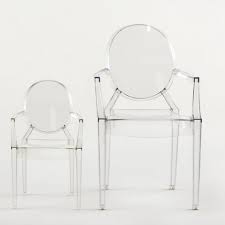 Vous refaites votre décoration ou emménagez dans un nouveau logement : Fauteuil Enfant Lou Lou Ghost De Kartell Bleu Transparent