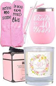 25 recommended 40th birthday gifts for her. Amazon Com 40th Birthday Gifts For Women 40th Birthday 40th Birthday Tumbler 40th Birthday Decorations For Women Gifts For 40 Year Old Woman Turning 40 Year Old Birthday Gifts Ideas For Women