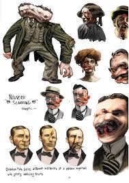 Bioshock Infinite Concept Art Book Pin By Dmitry Pirag On Oq Body Horror Art Concept Art Creepy Art