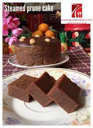 Cakes are simply the best. Steamed Prune Cake Kek Kukus Prun Or è'¸é»'æž£è›‹ç³• Guai Shu Shu