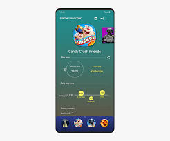 On top of that, this app can track all your games, how many hours you've spent playing each one, and which genres you play the most. Various Information Of Candy Crush Friends Which Is Game Launcher Samsung Hd Png Download Kindpng