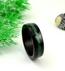 Black And Green Wedding Rings Wedding Rings Black Engagement Ring Men Black And Green Ring Women Black Ring With Malachite Waterproof Ring All Size Black Jewelry Green Black Engagement Ring Black Wedding Rings Cool Wedding Rings