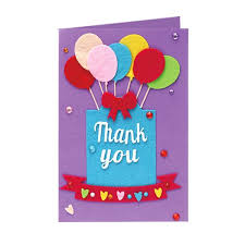 Card making kit for creating 2 x thank you cards. 5pcs Card Making Kit Tridimensional Thank You Card Art Crafts Greeting Card Making For Kid Children Buy At A Low Prices On Joom E Commerce Platform