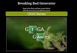 Breaking Bad Logo Generator Create Your Own Name Breaking Bad Bad Logos Worst Fonts