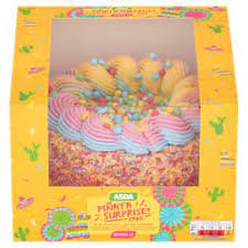 Asda smart price birthday card. Asda Pinata Surprise Cake Asda Groceries