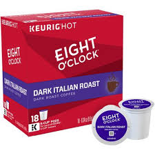 The original decaf medium roas. Eight O Clock Coffee Dark Italian Roast K Cup Packs Coffee 0 34 Oz Instacart