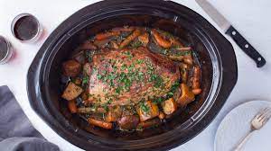 Simple Crock Pot Roast Recipe How To Make Pot Roast In A Slow Cooker Food Com