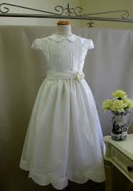 Embroidered Heirlooms Silk First Communion By Embroideredheirlooms Girls First Communion Dresses Heirloom Dresses Dresses