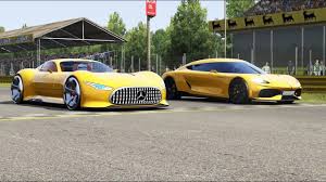 Mercedes Benz Amg Vision Gt Vs Koenigsegg Gemera At Monza Full Course Koenigsegg Mercedes Benz Amg Benz
