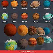 Planet Pack Planets Venus And Mars Uranus