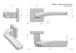 Benda Engineering Drawing Norman Hadler Jpg 818 577 Door Handle Design Door Handles Modern Door Handles You can edit any of drawings via our. door handle design
