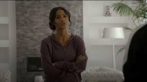 Changing baby layla in to new outfit for an outing! Purple Red Zip Up Hoodie Outfit Worn By Layla Keating Greta Onieogou In All American Season 02 Episode 06 Tv Show