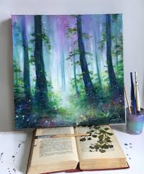 The Winding Woods Painting Art Painting Oil Art Painting