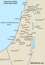 When did the romans conquer judah and israel? Sidon Israel Map Shefalitayal