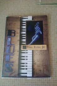 Mark its position when the card is closed and open, and then arrange for two metal wires or plates to touch each other in the area covered in between the open and closed positions. Birthday Card For Male Music Lover Greeting Cards Handmade Cards Card Making