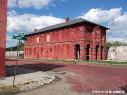 Erie Railroad Station Elmira Ny York Train Station Railroad Station Old Train Station